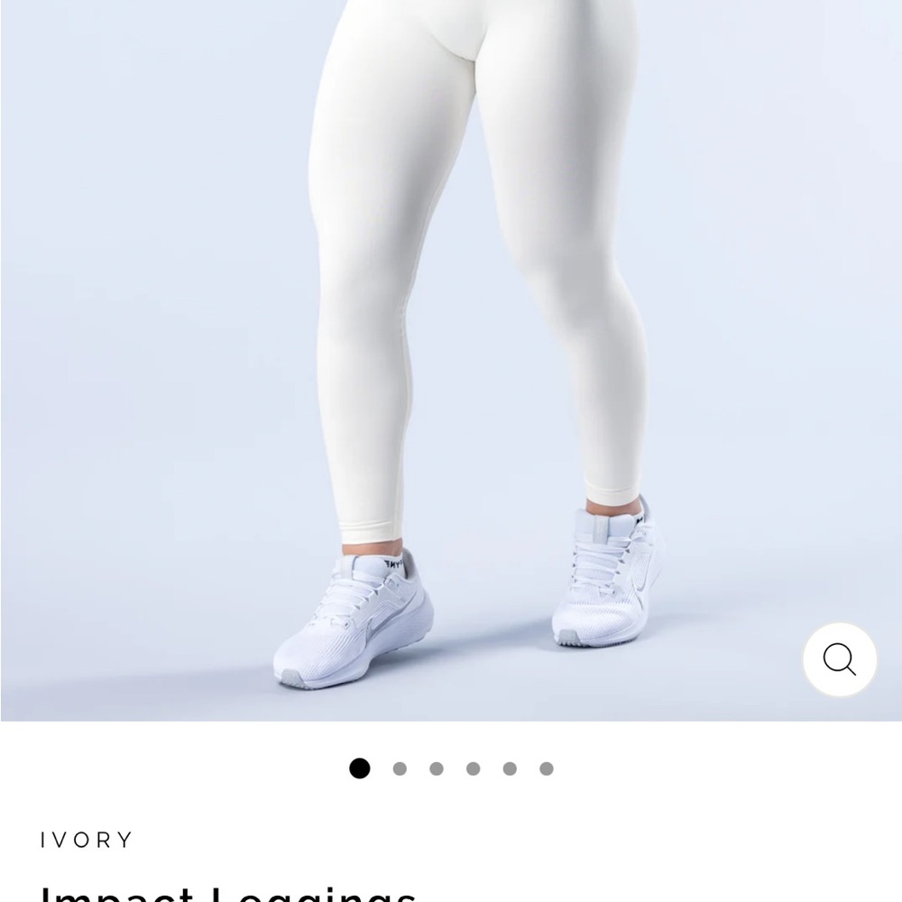 Ivory Impact Leggings